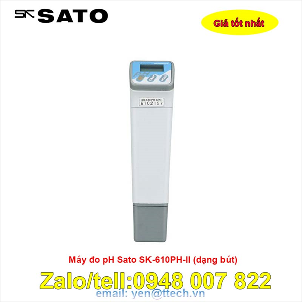 Máy đo pH Sato SK-610PH-II (dạng bút)